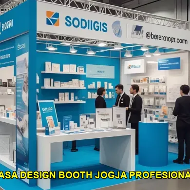 jasa design booth jogja profesional